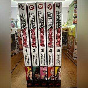 My Hero Academia Manga Viligantes Book Series 1-5